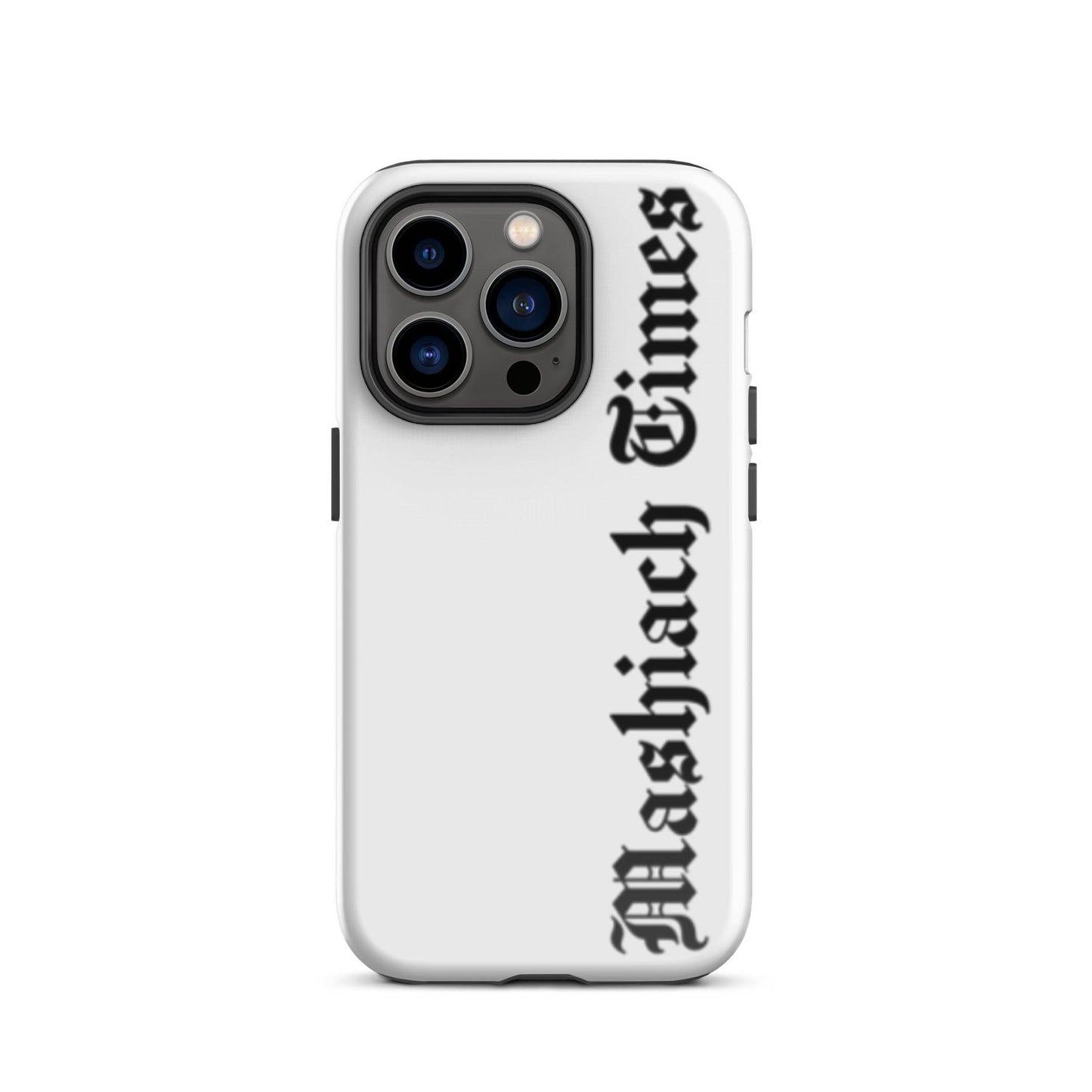 Mashiach Times Tough Case for iPhone® — phone case — front view