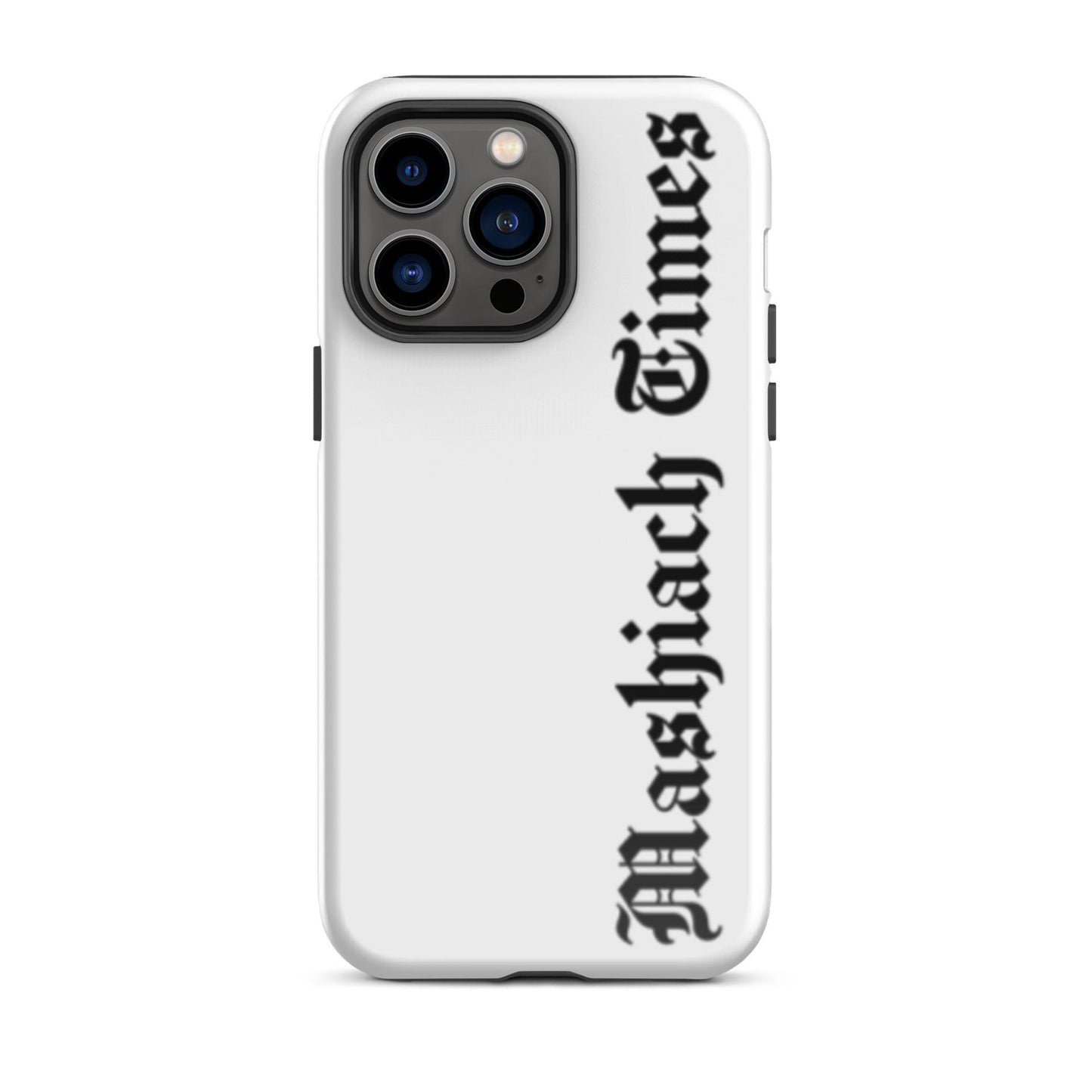 Mashiach Times Tough Case for iPhone® — phone case — front view