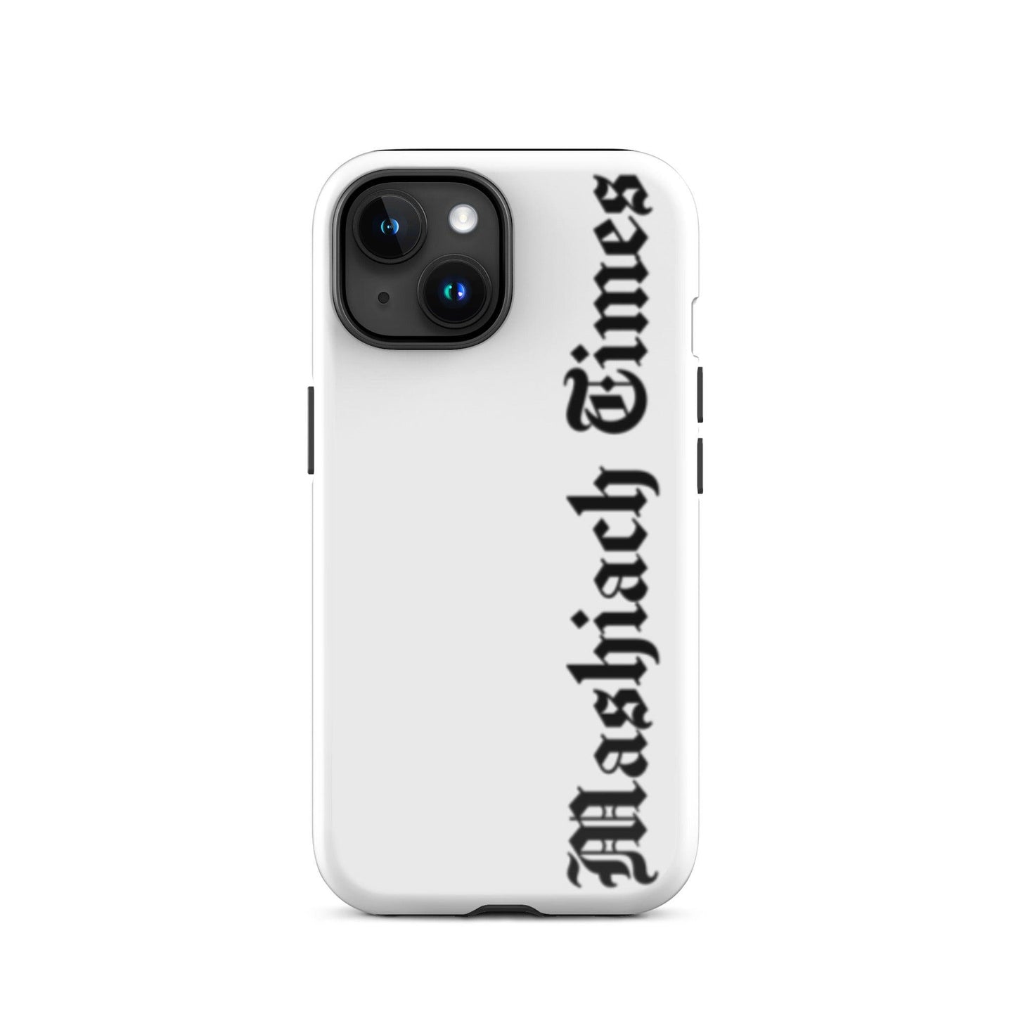 Mashiach Times Tough Case for iPhone® — phone case — front view