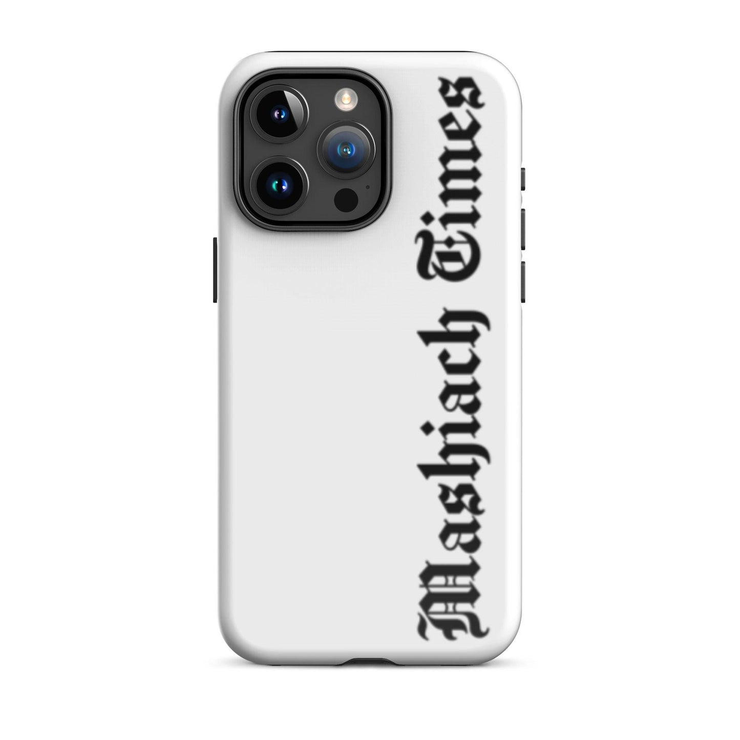 Mashiach Times Tough Case for iPhone® — phone case — front view