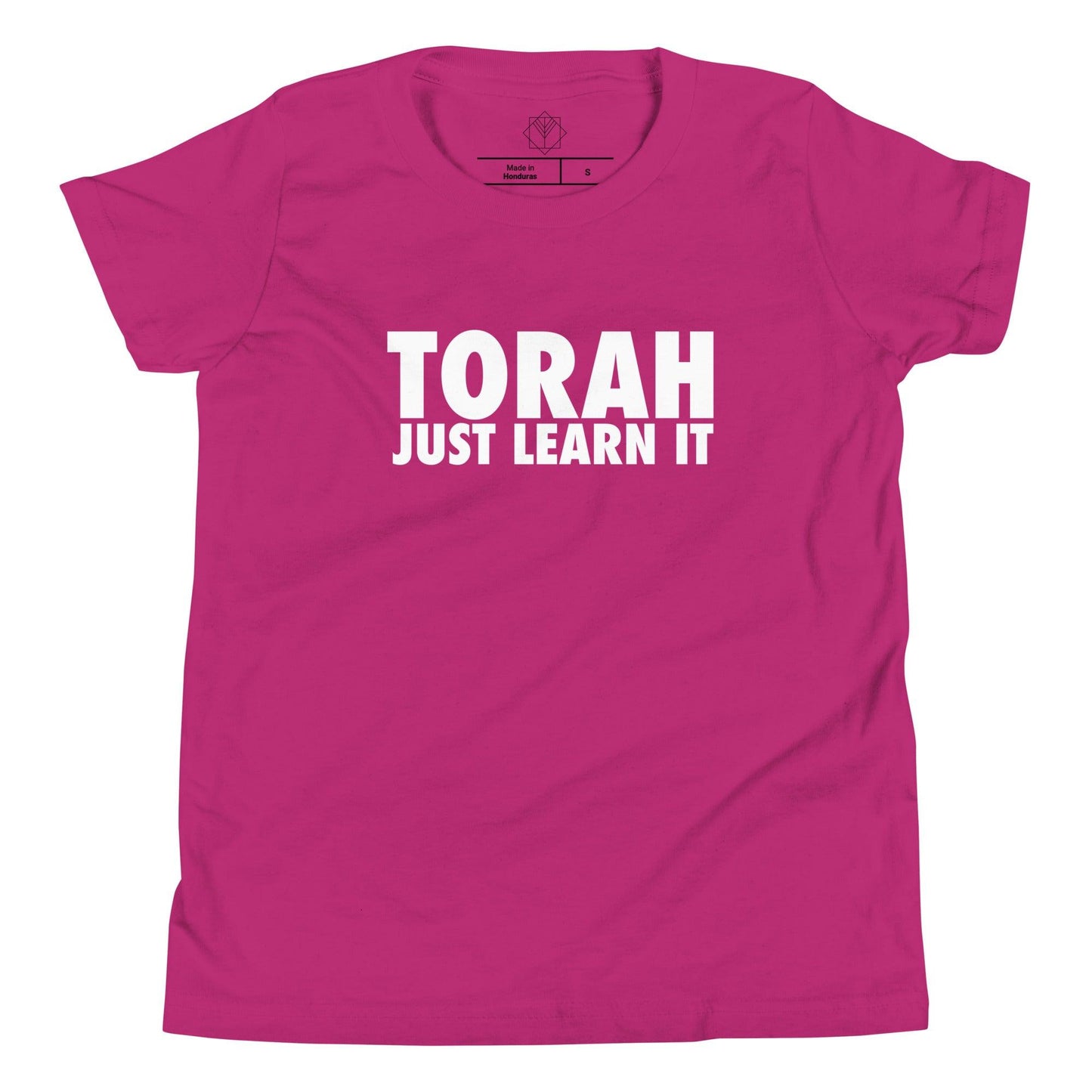 Just Learn It | Youth — T-shirt — front view