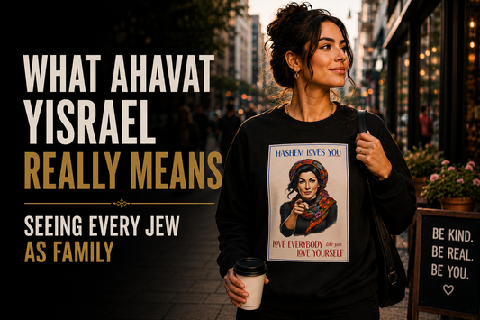 What ahavat yisrael really means