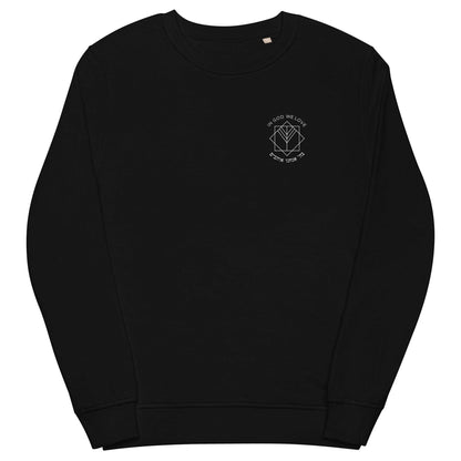 God Runs The World Organic Crewneck