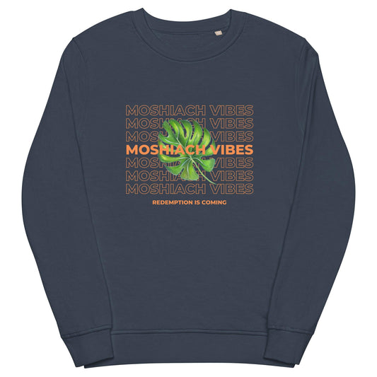 Moshiach Vibes Organic Crewneck